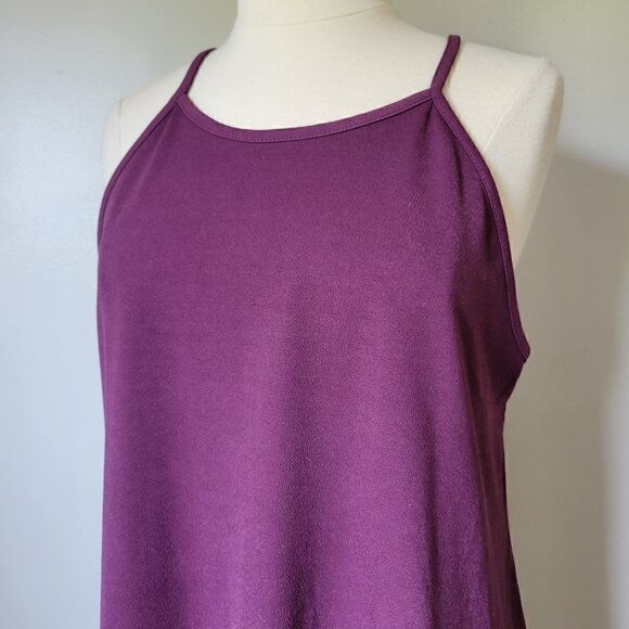 EUC WALLFLOWER PURPLE HIGH NECK HALTER SWING DRESS SIZE XXL - Picture 7 of 10